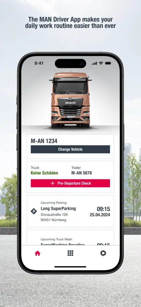 ManDriver App — product screen 5 of 5