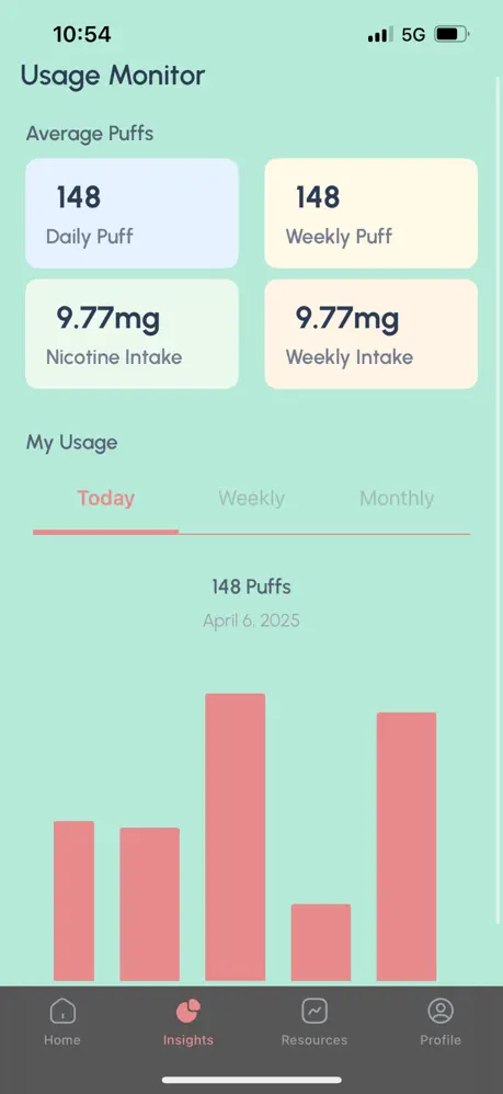 PuffMate — product screen 4 of 4